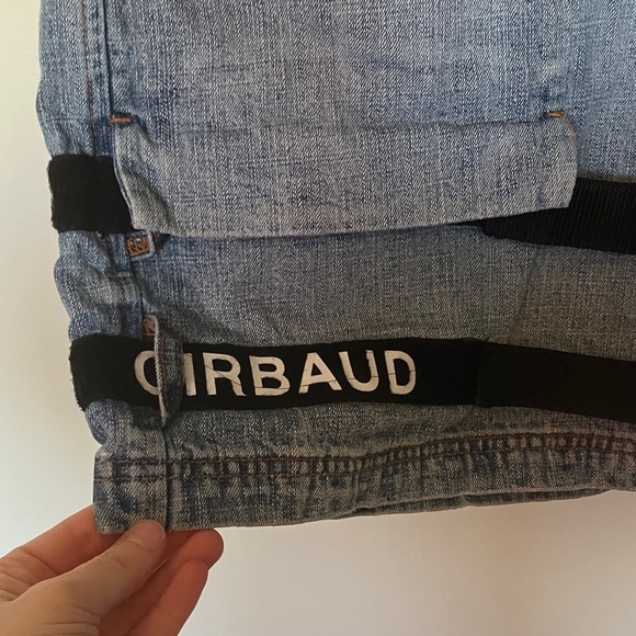 Marithe François Girbaud Blue Men's Jean Shorts - Picture 5 of 10
